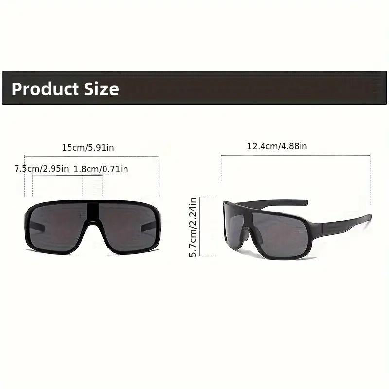 Paleshy 6Pcs Outdoor Fashion Sunglasses for Hiking and Cycling Stylish UV Protection Eyewear Durable Lightweight Design Perfect for Outdoor Activities and Sports