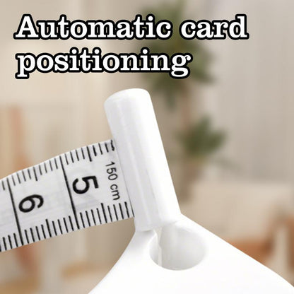 Body Measuring Tape 60 Inch, Pure White Portable Measurement Tape - Anti-Slip Grip for Home Gym & Weight Loss Monitoring