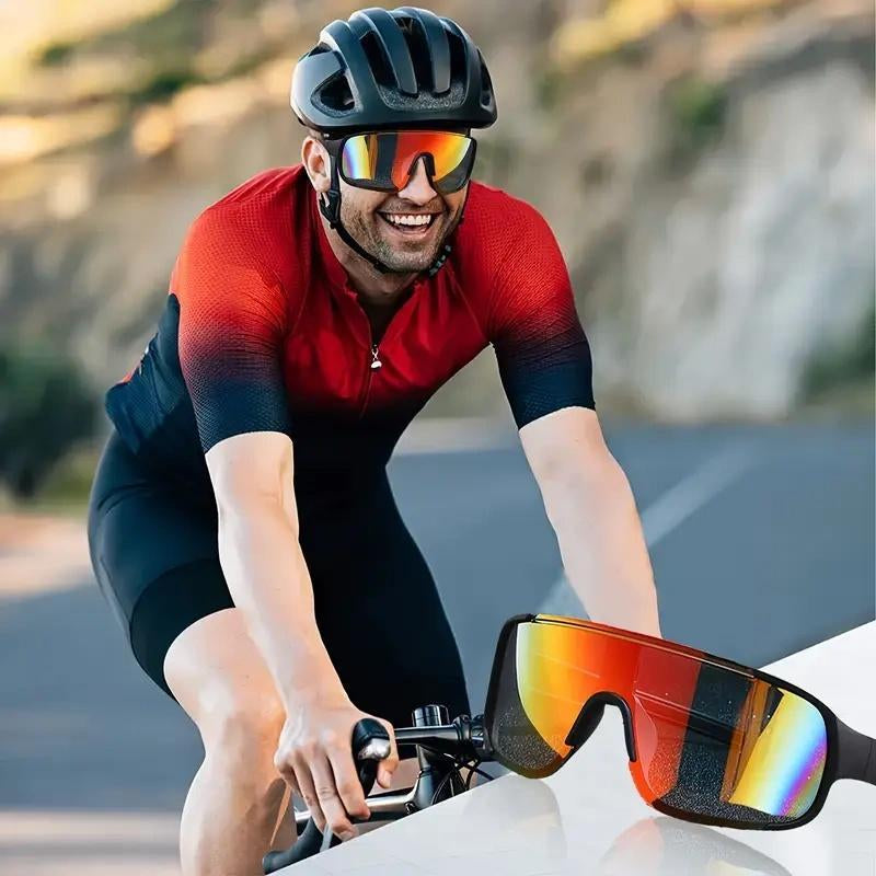 Paleshy 6Pcs Outdoor Fashion Sunglasses for Hiking and Cycling Stylish UV Protection Eyewear Durable Lightweight Design Perfect for Outdoor Activities and Sports