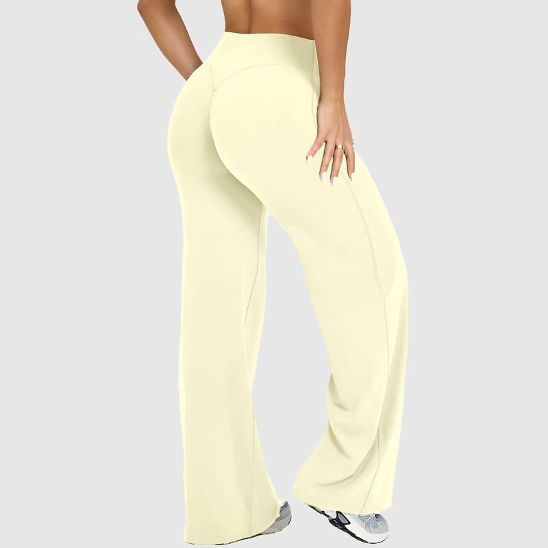 DENFY Softmotion Straight Leg Bottoms Women Workout Leggings Fitness Gym Outdoor Sports Yoga Pants