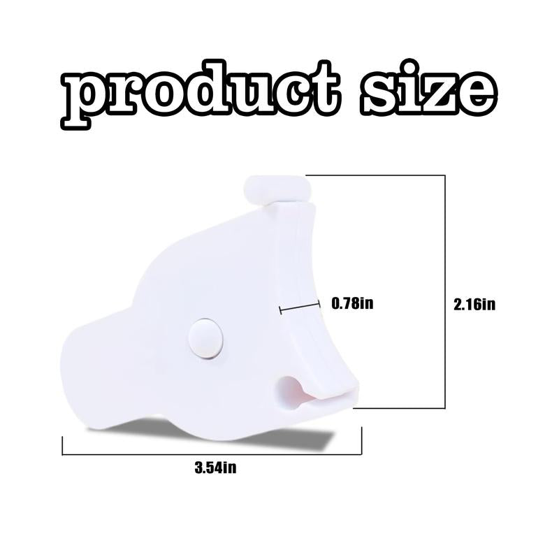 Body Measuring Tape 60 Inch, Pure White Portable Measurement Tape - Anti-Slip Grip for Home Gym & Weight Loss Monitoring
