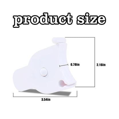 Body Measuring Tape 60 Inch, Pure White Portable Measurement Tape - Anti-Slip Grip for Home Gym & Weight Loss Monitoring
