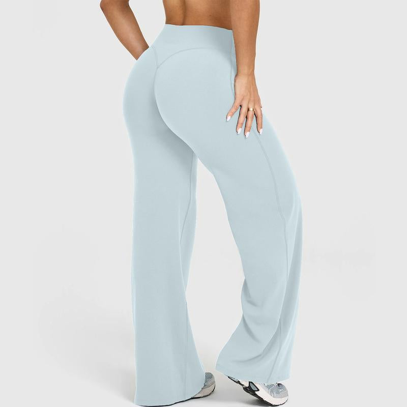DENFY Softmotion Straight Leg Bottoms Women Workout Leggings Fitness Gym Outdoor Sports Yoga Pants