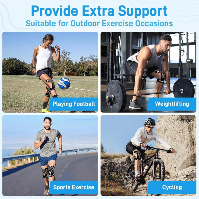 Precut Knee Kinesiology Tape, 10 Strips – Athletic Recovery & Pain Relief, Waterproof Elastic Tape, Breathable Hypoallergenic & Latex-Free Support
