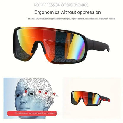 Paleshy 6Pcs Outdoor Fashion Sunglasses for Hiking and Cycling Stylish UV Protection Eyewear Durable Lightweight Design Perfect for Outdoor Activities and Sports