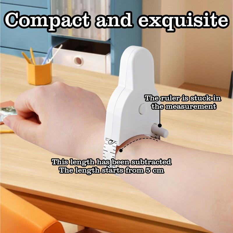 Body Measuring Tape 60 Inch, Pure White Portable Measurement Tape - Anti-Slip Grip for Home Gym & Weight Loss Monitoring