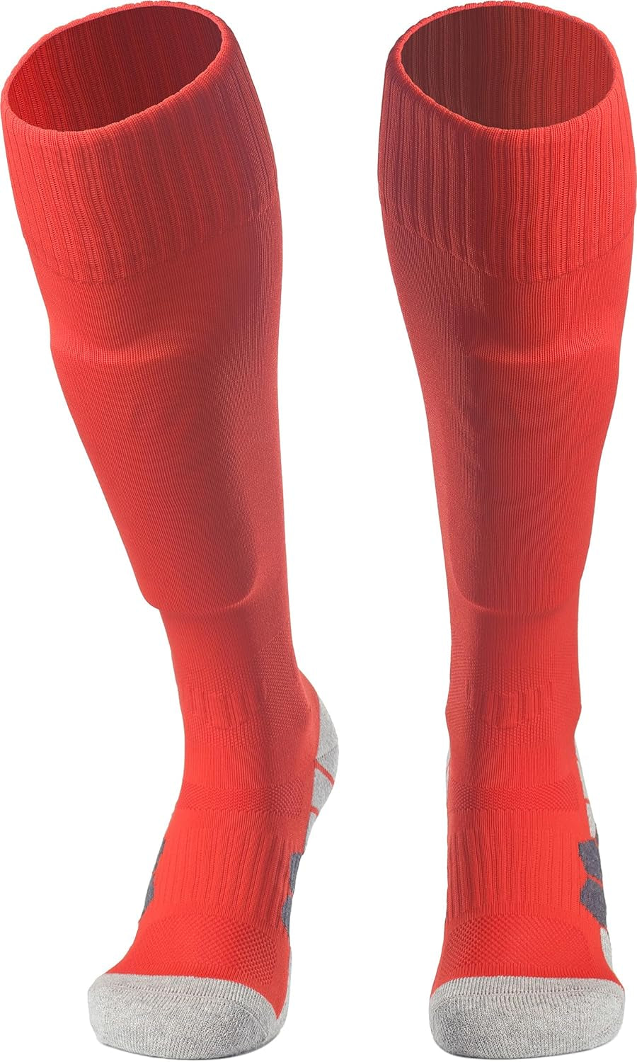 Knee High Soccer Socks (1/3/5 Pair) Team Sport Cushion Athletic Socks for Kids Youth Adult