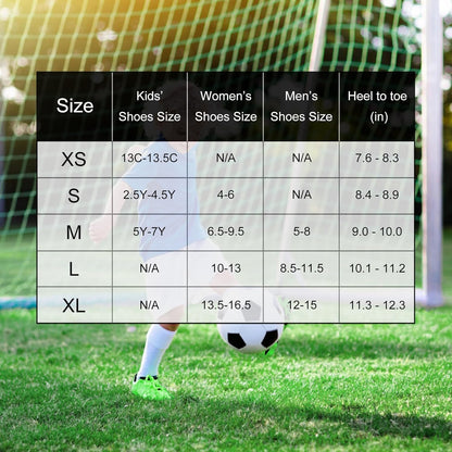 Soccer Socks (1/3/5 Pairs) Team Sport Knee High Socks for Adult Youth Kids