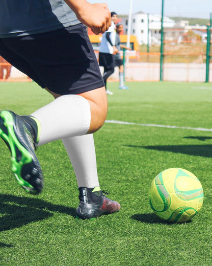 Soccer Socks (1/3/5 Pairs) Team Sport Knee High Socks for Adult Youth Kids