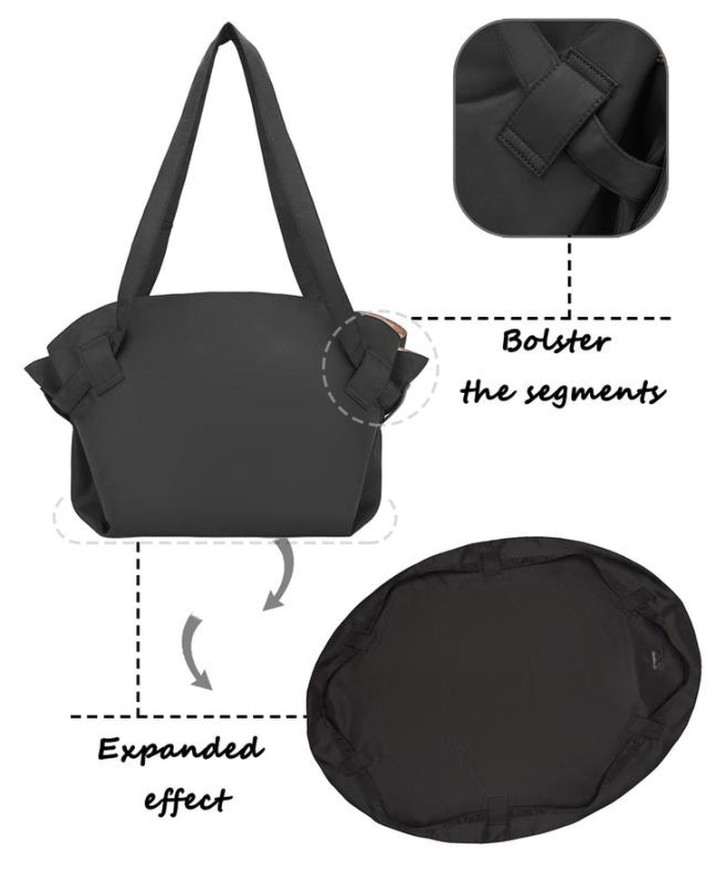 Shopping Bags Tote Blanket Nylon Bag for Women Beach Picnic Grocery Gym Multi-Use Magic Bag Waterproof Adjustable Shoulder Straps Multifunctional Multi-Purpose Package