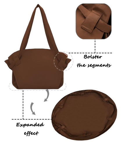 Shopping Bags Tote Blanket Nylon Bag for Women Beach Picnic Grocery Gym Multi-Use Magic Bag Waterproof Adjustable Shoulder Straps Multifunctional Multi-Purpose Package