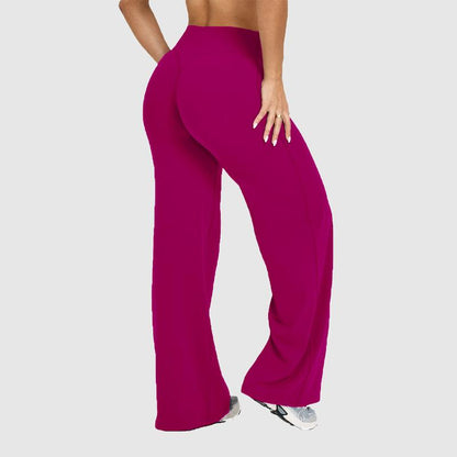 DENFY Softmotion Straight Leg Bottoms Women Workout Leggings Fitness Gym Outdoor Sports Yoga Pants