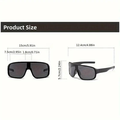 Paleshy 6Pcs Outdoor Fashion Sunglasses for Hiking and Cycling Stylish UV Protection Eyewear Durable Lightweight Design Perfect for Outdoor Activities and Sports